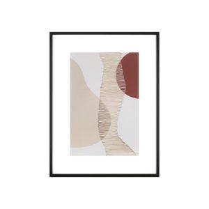 Red & Beige Patchwork